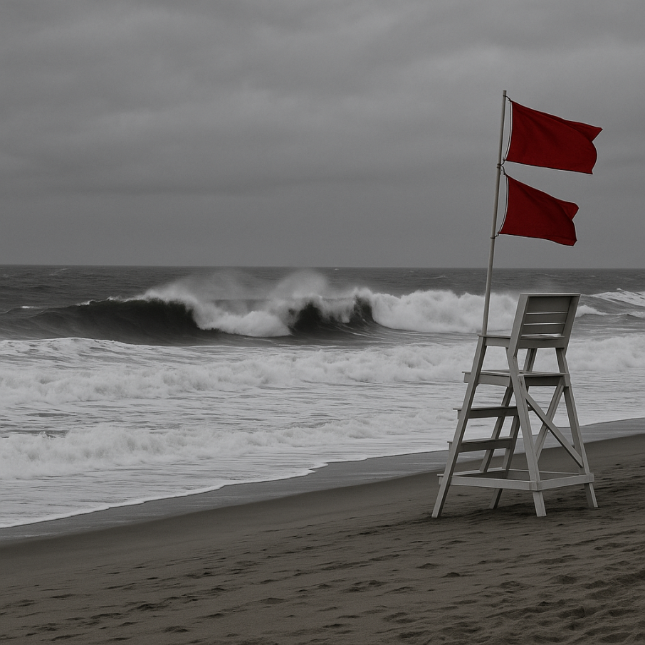 सामुन्द्री आँधी एरिन अपडेट: सिटी र लङ आयल्यान्डमा उच्च छाल र रिप-करन्ट जोखिम, पौडी प्रतिबन्ध कायम